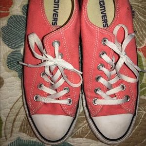 Womens Pink Converse Size 8